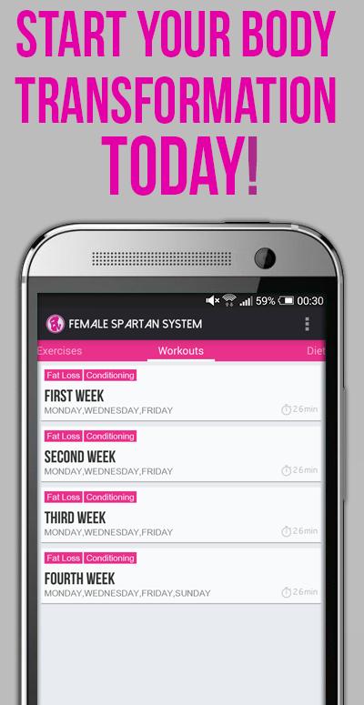 MMA Spartan Female Workouts & Exercises Free