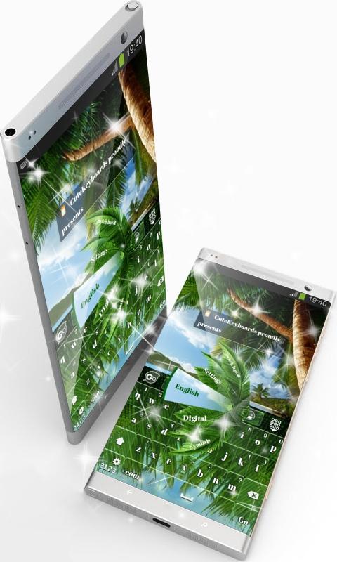 Tropical Palm GO Keyboard