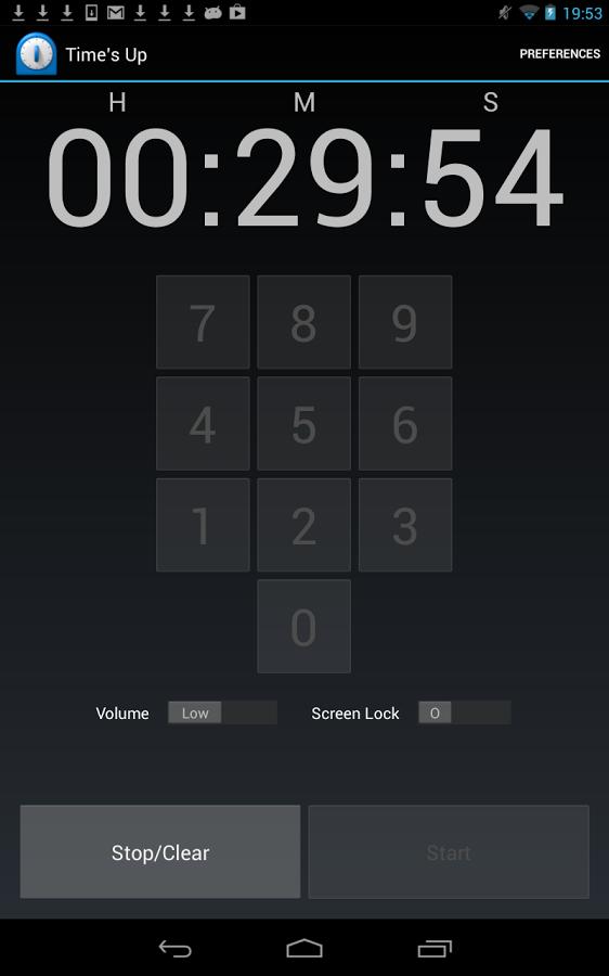 Time's Up Countdown Timer