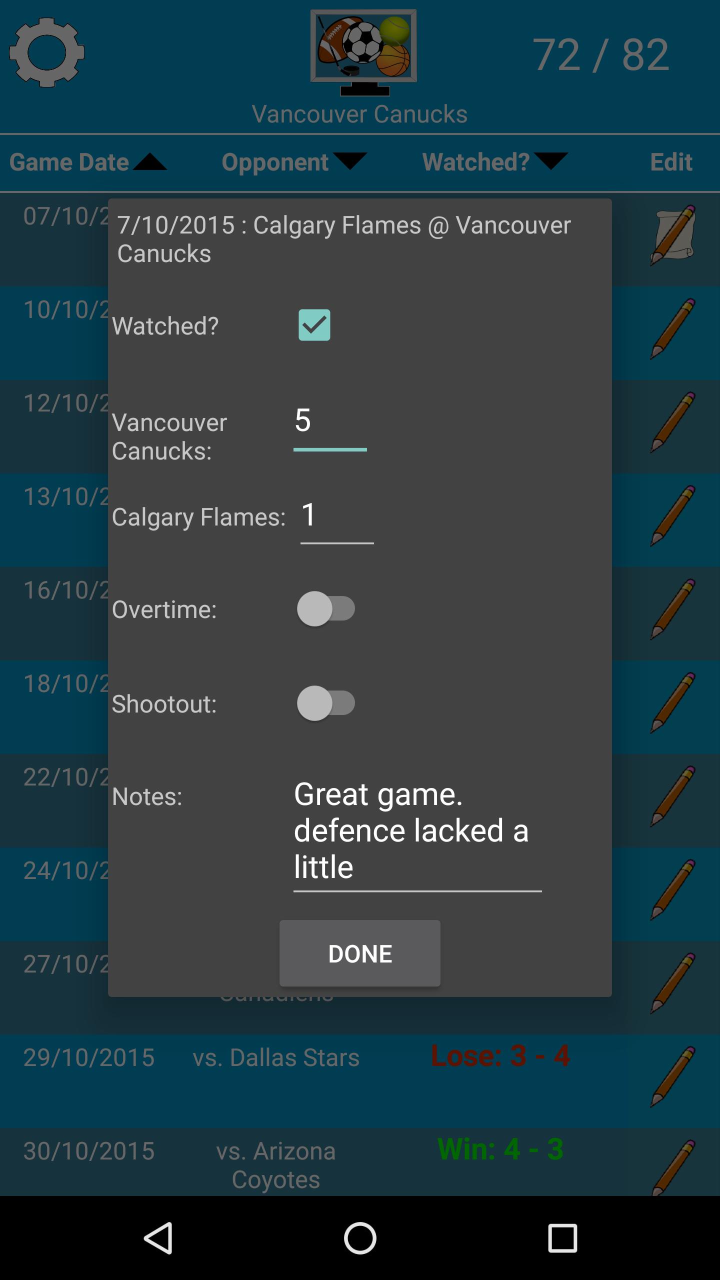 Game Tracker