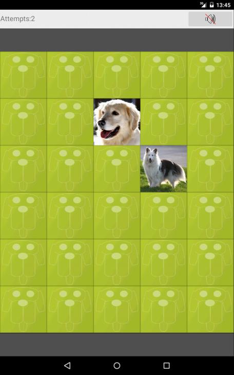 Memory Game Dogs