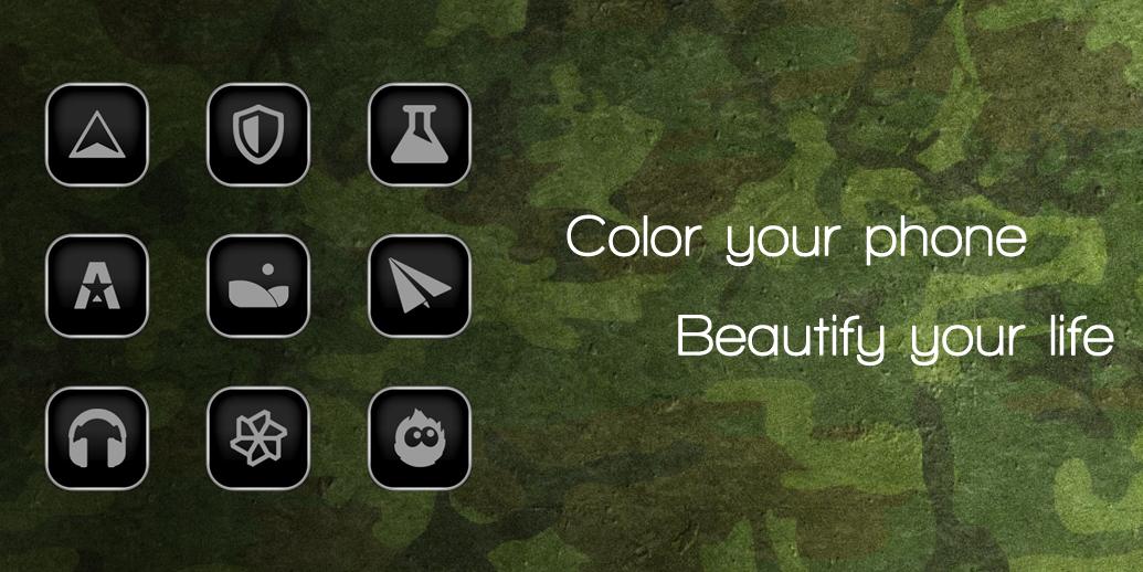 Ninja Camouflage Icon Pack