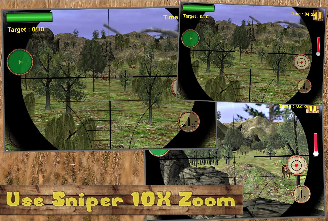 Lion Sniper Hunter 3D