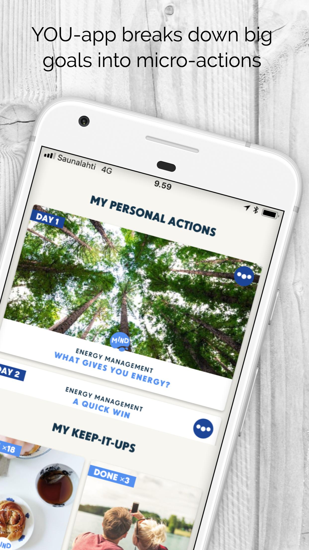 YOU: Small actions, big change