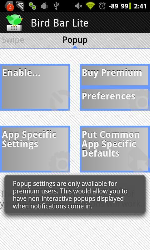 Bird Bar Notifications Tool
