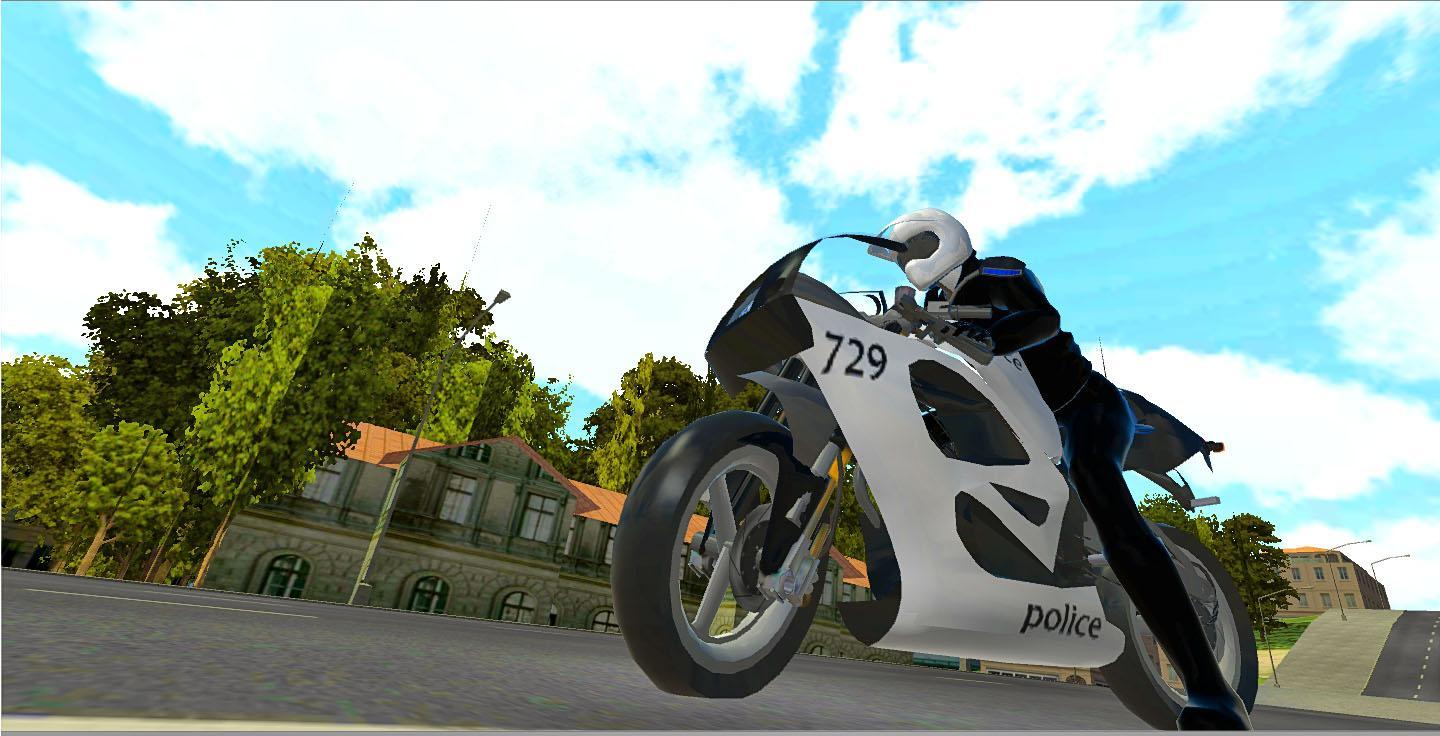 Police Bike Stunt 3D