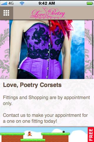 Love, Poetry Corsets