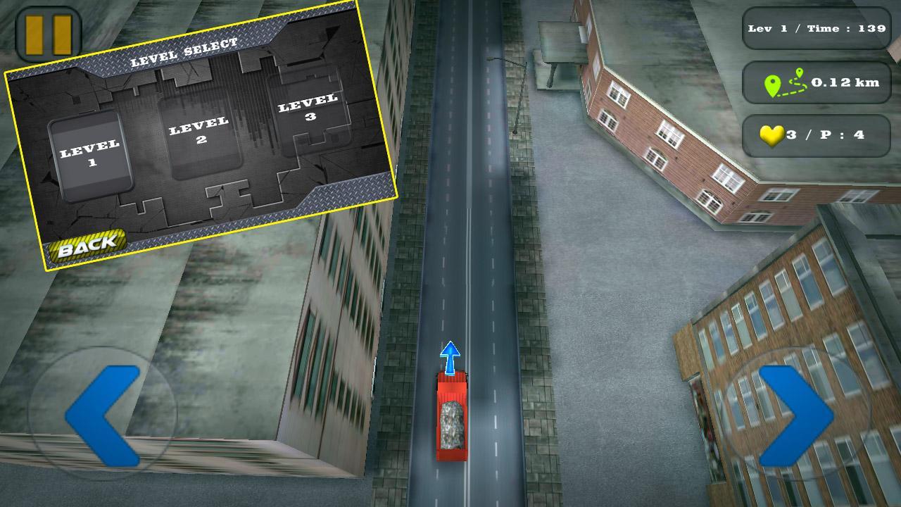 City Truck Recycle Simulation