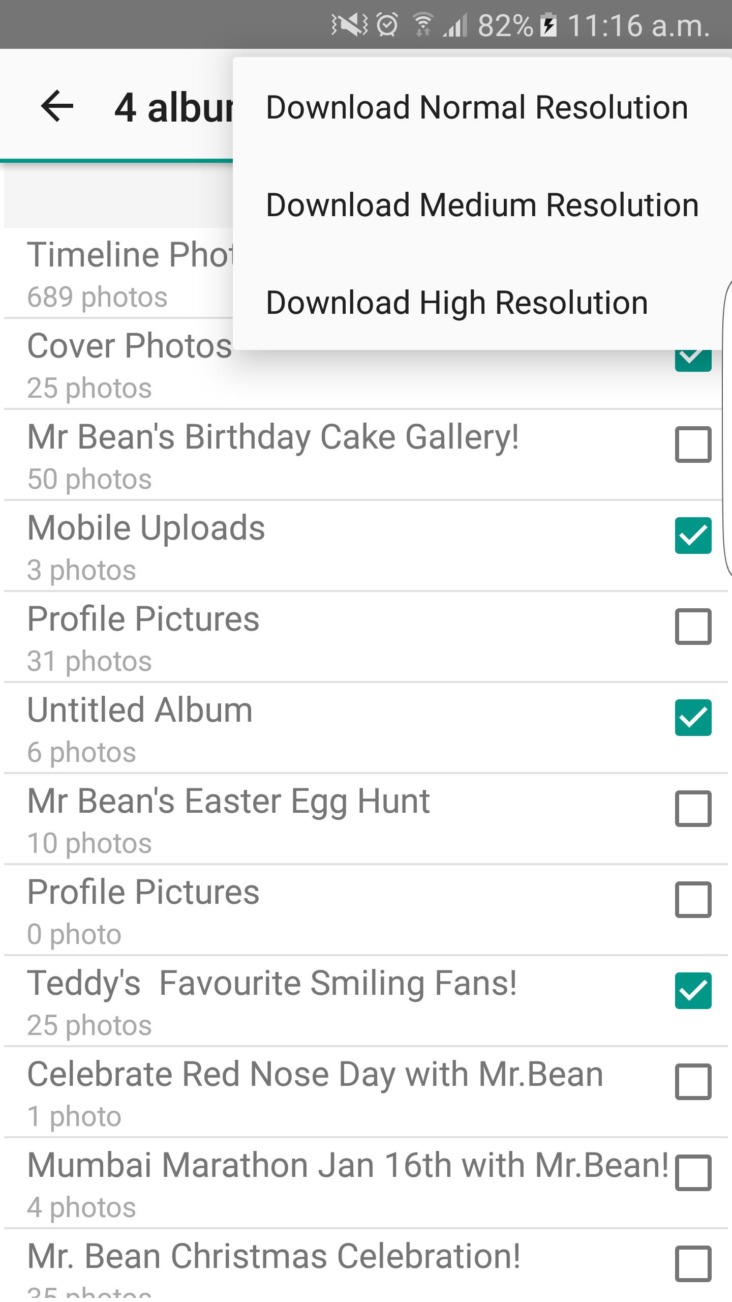 Facebook Photo Downloader