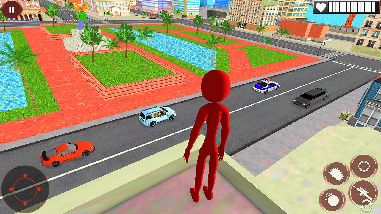 Stickman Monster Rope Hero: Ci