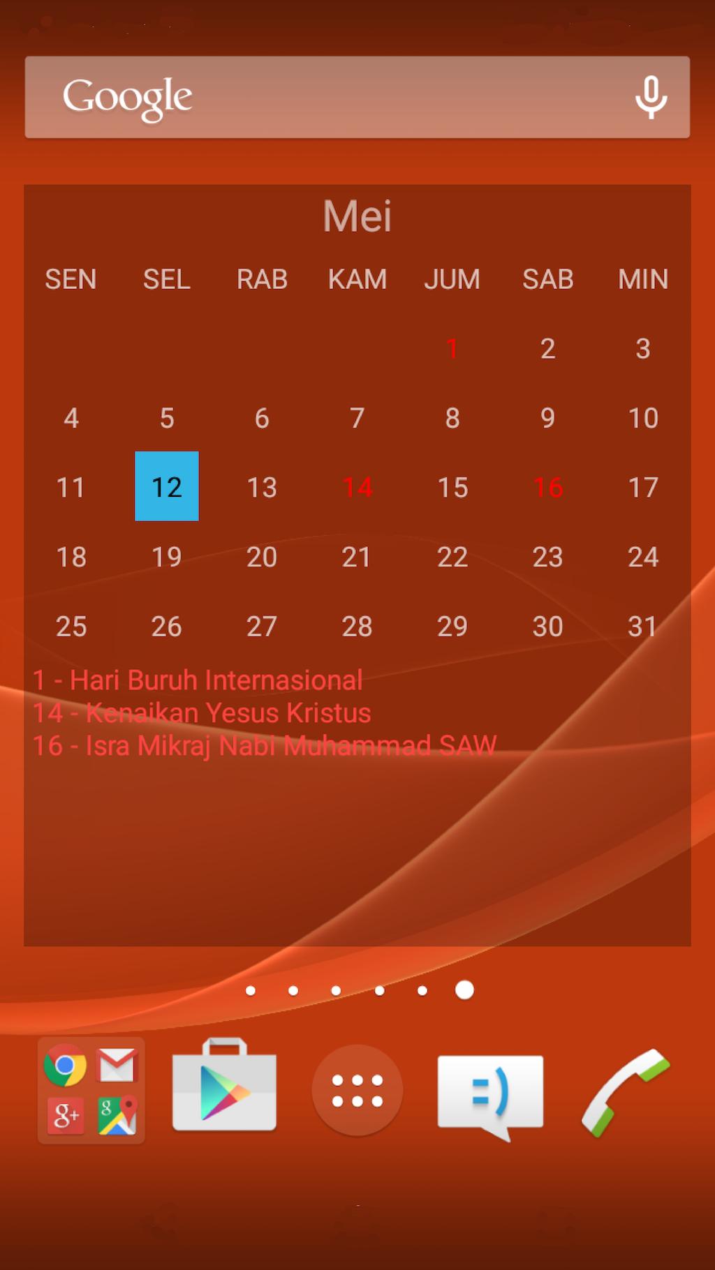 Kalender Indonesia Baru