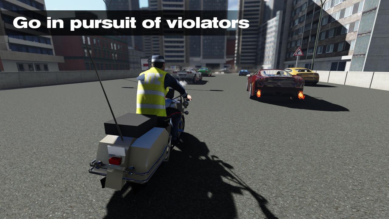 Russian Police on Moto 3D