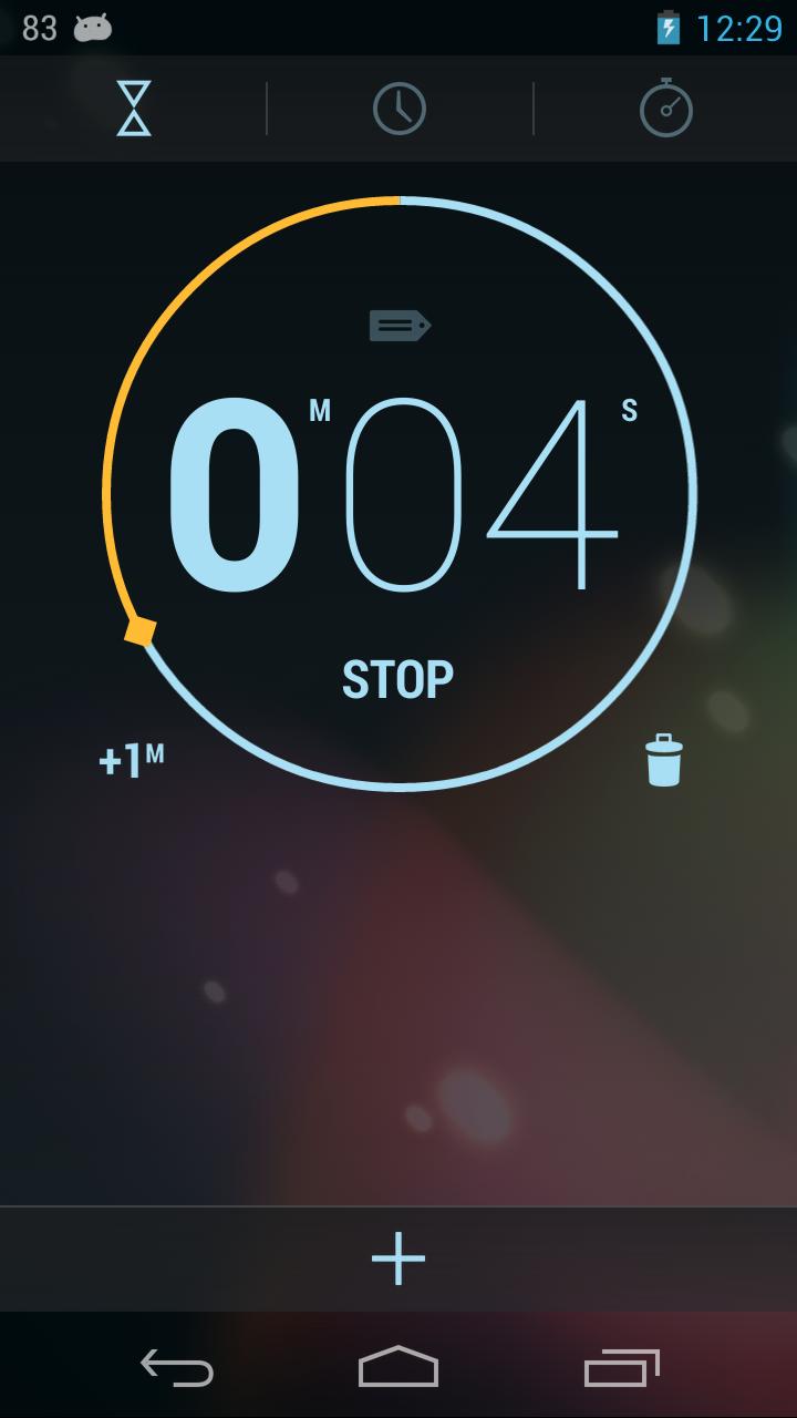Jelly Bean 4.3 Alarm Clock