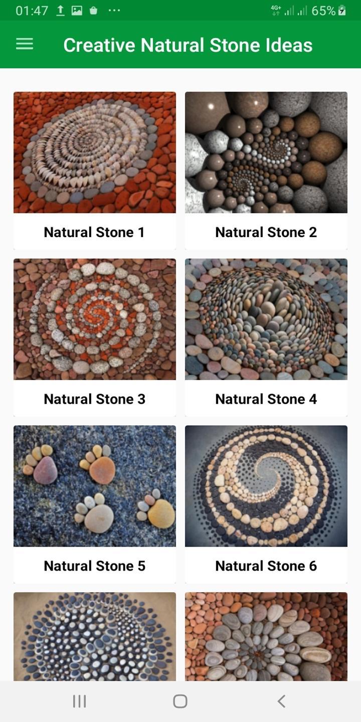 Creative Natural Stone Ideas