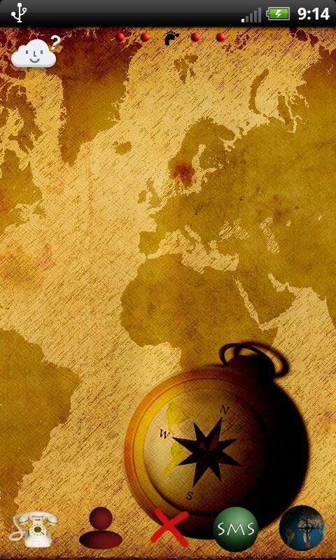 GO Launcher EX theme travels