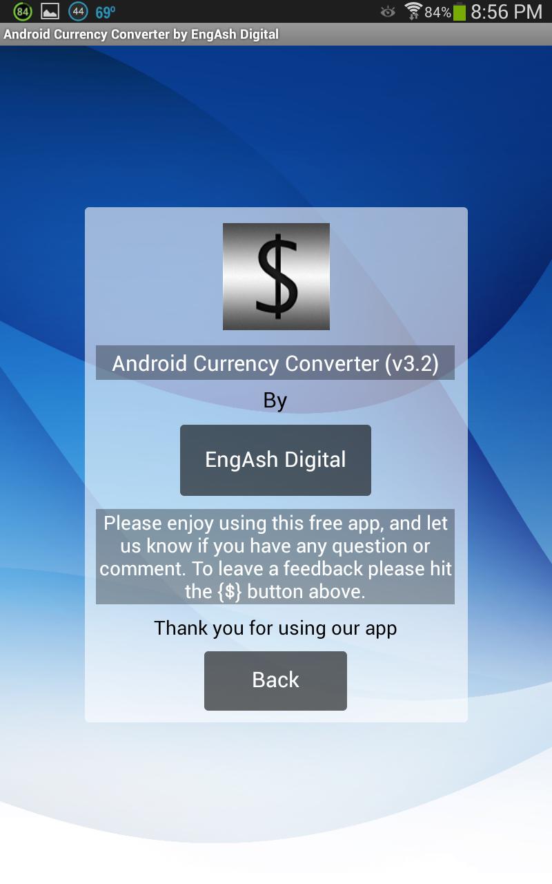 Money Exchange for Android