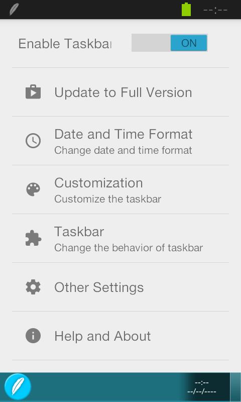 Feather Taskbar FREE