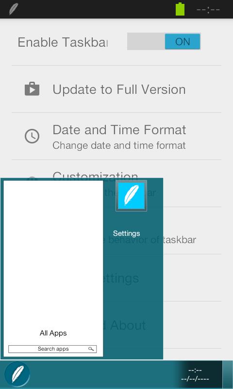 Feather Taskbar FREE