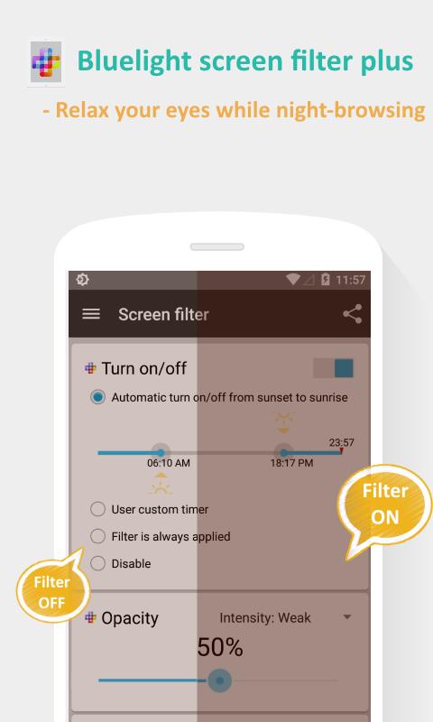 Blue Light Screen Filter Plus