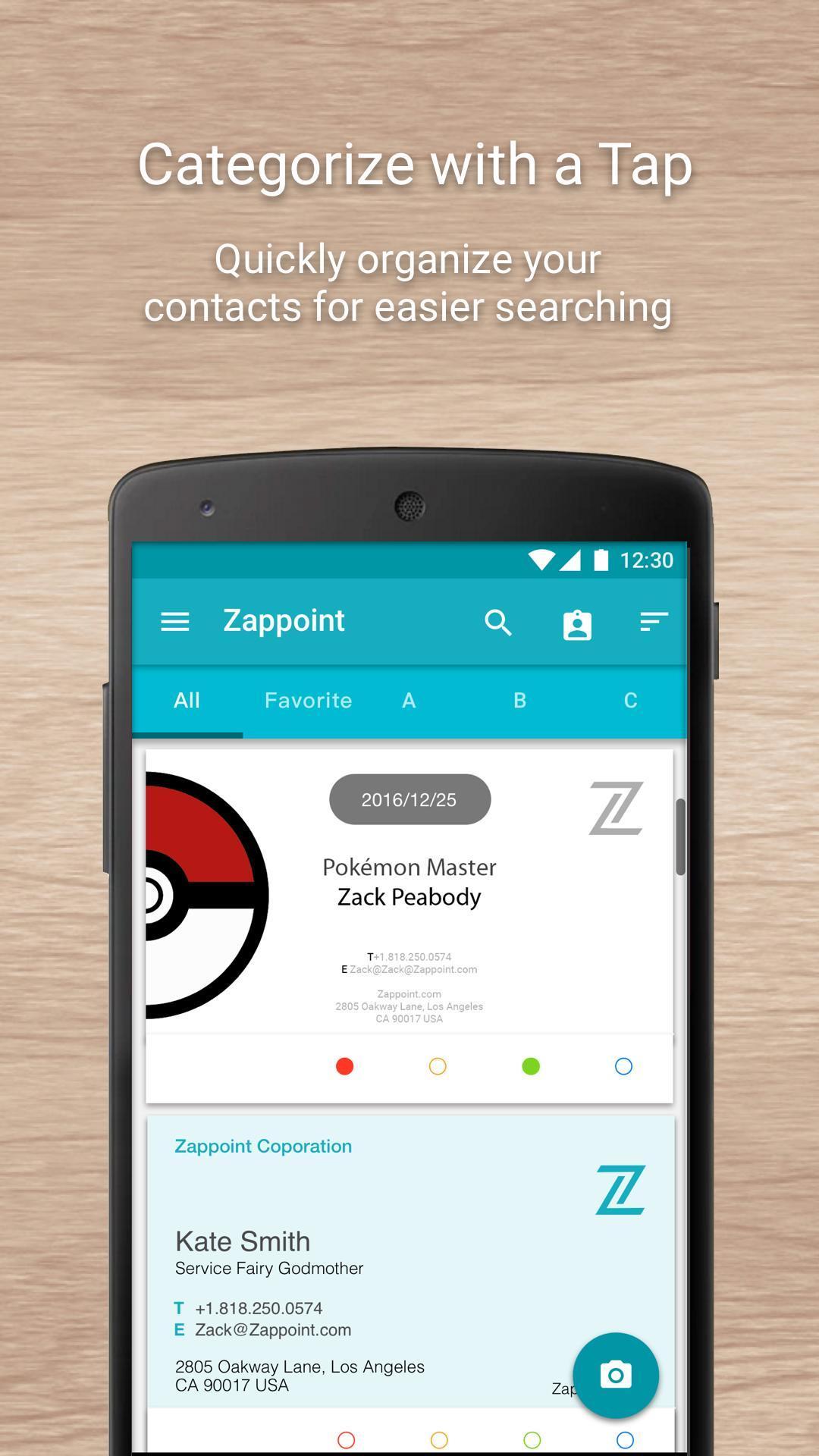 Business Card Organizer