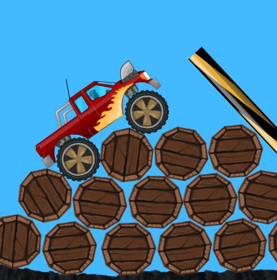 Car Jump Hill Platform