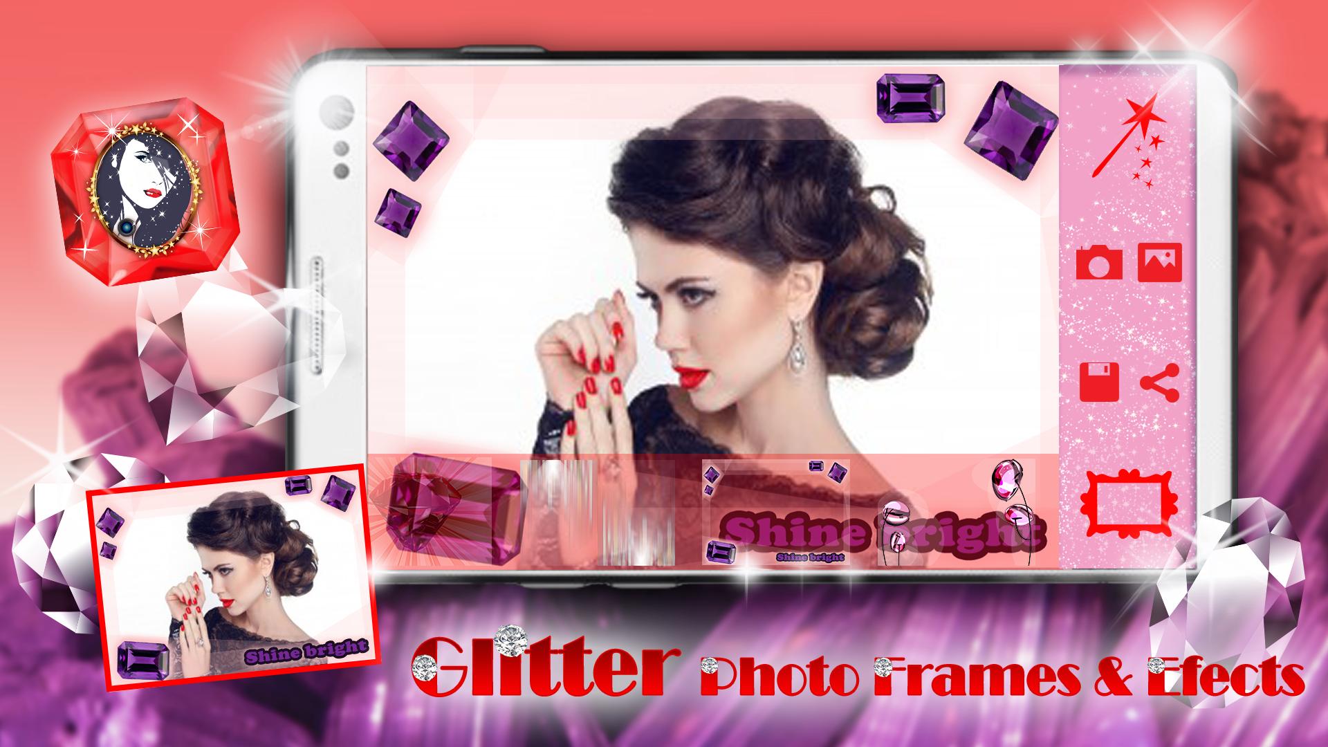 Glitter Photo Frames & Effects