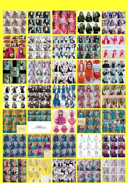 Tutorial Hijab Lengkap