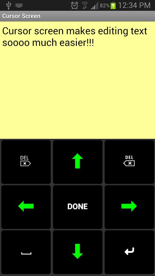 Big Buttons Keyboard Demo