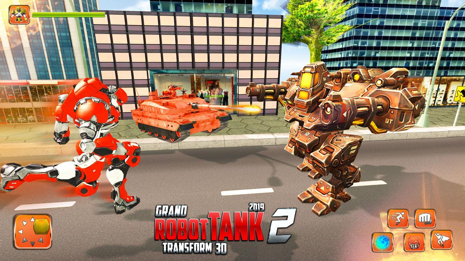 Army Tank Battleground Robot Crime