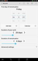 Menstrual Ovulation Calendar