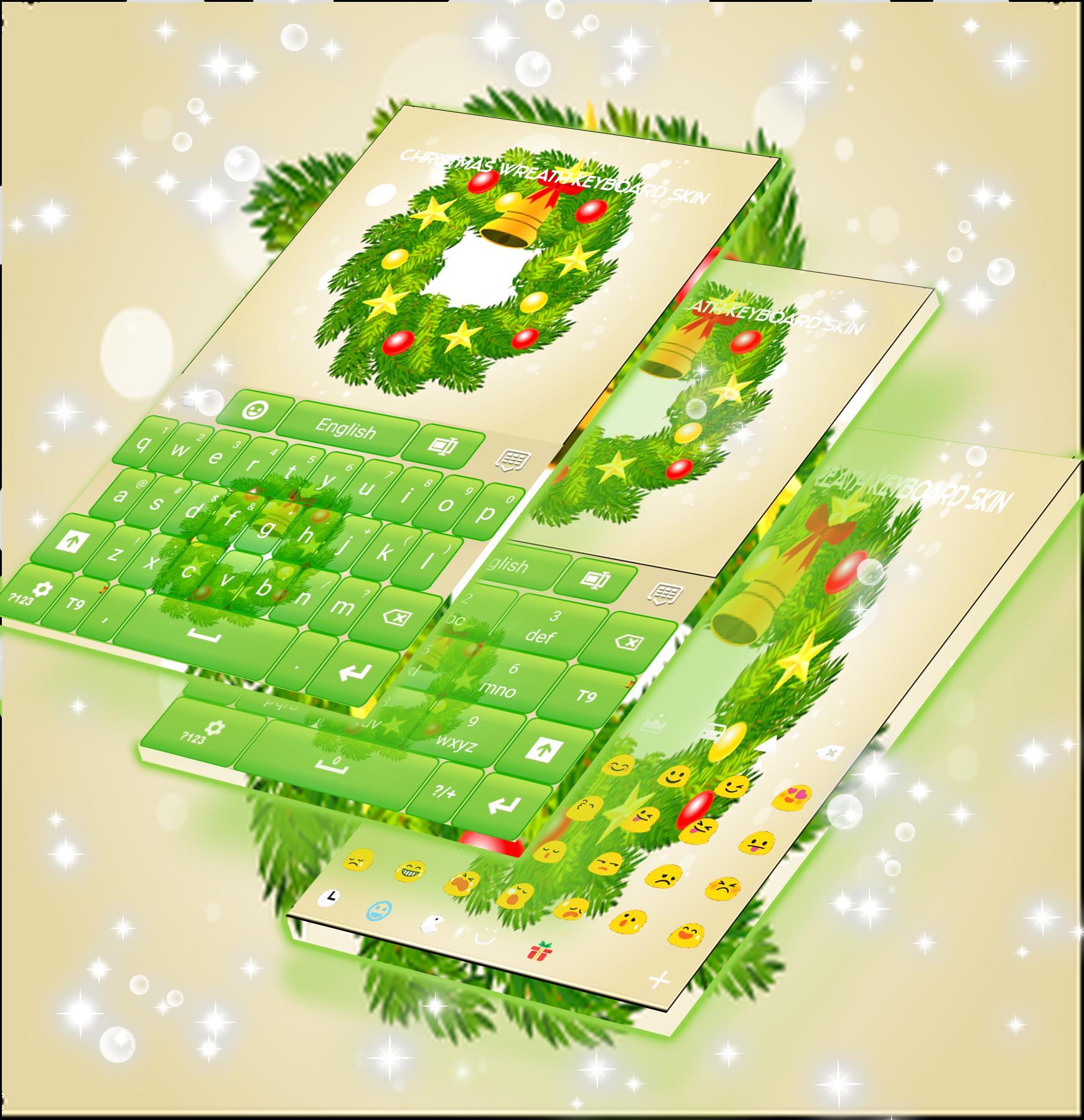 Christmas Wreath Keyboard Skin