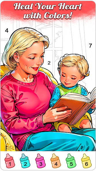 Family Loves Coloring Games