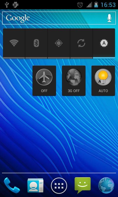 Brightness Widget
