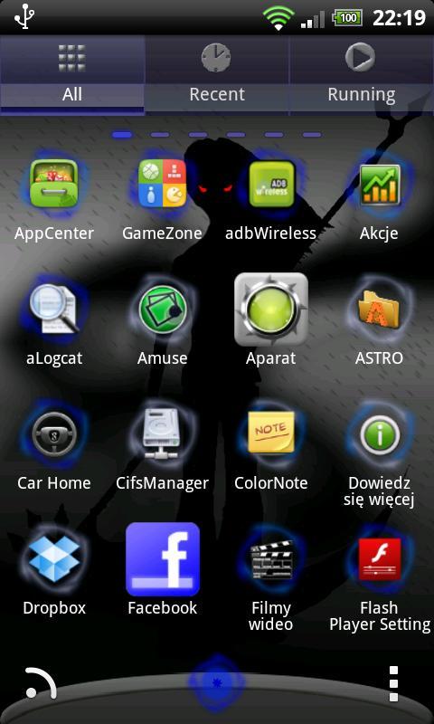 Warrior Theme for GO Launcher
