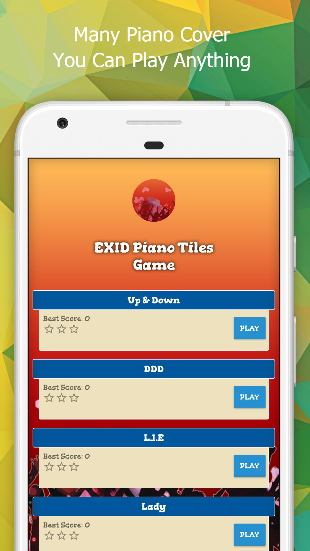 EXID Piano Tap Tiles Game