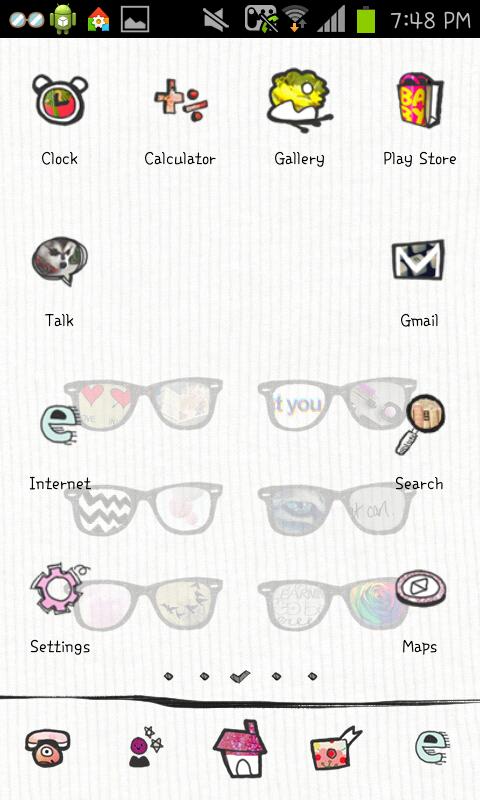 Sometimes GO launcher theme