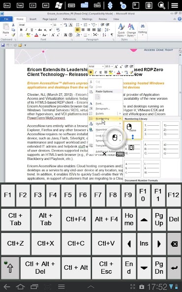 AccessToGo RDP/Remote Desktop