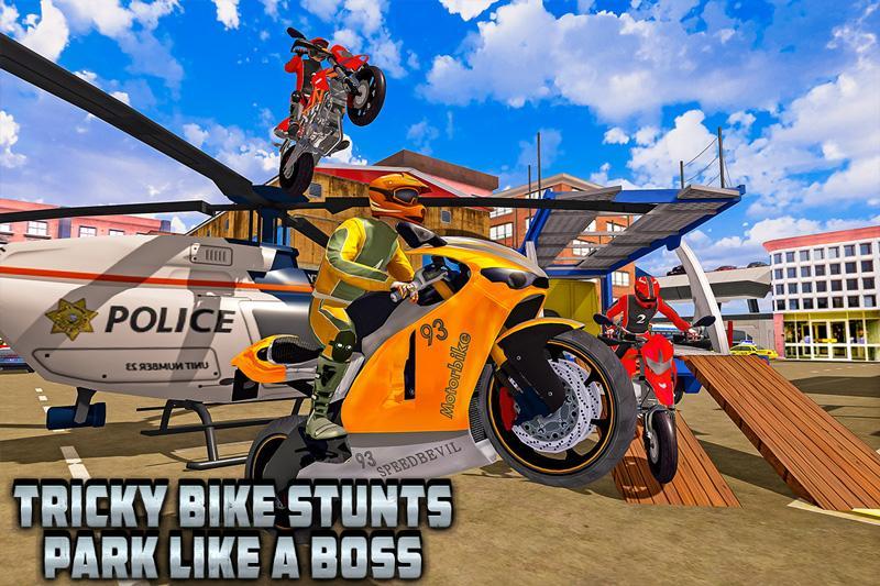 Tricky Bike Stunts: Park Like a Boss