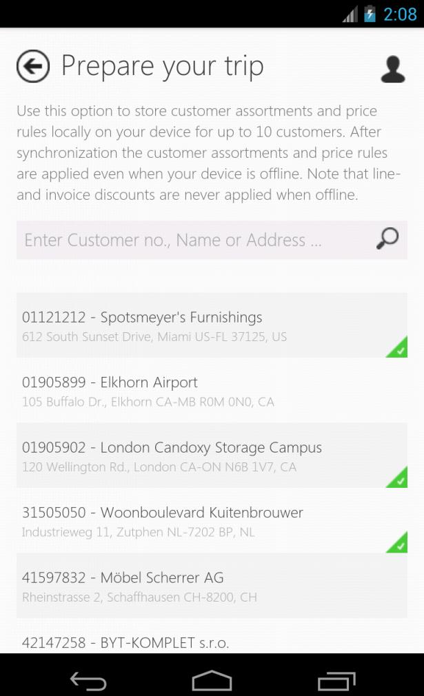 Sana Commerce Mobile