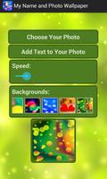 My Name and Photo Wallpaper