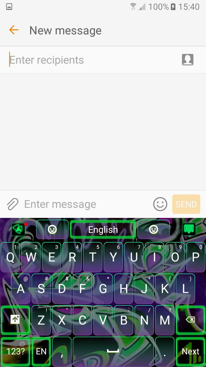 Graffiti Keyboard