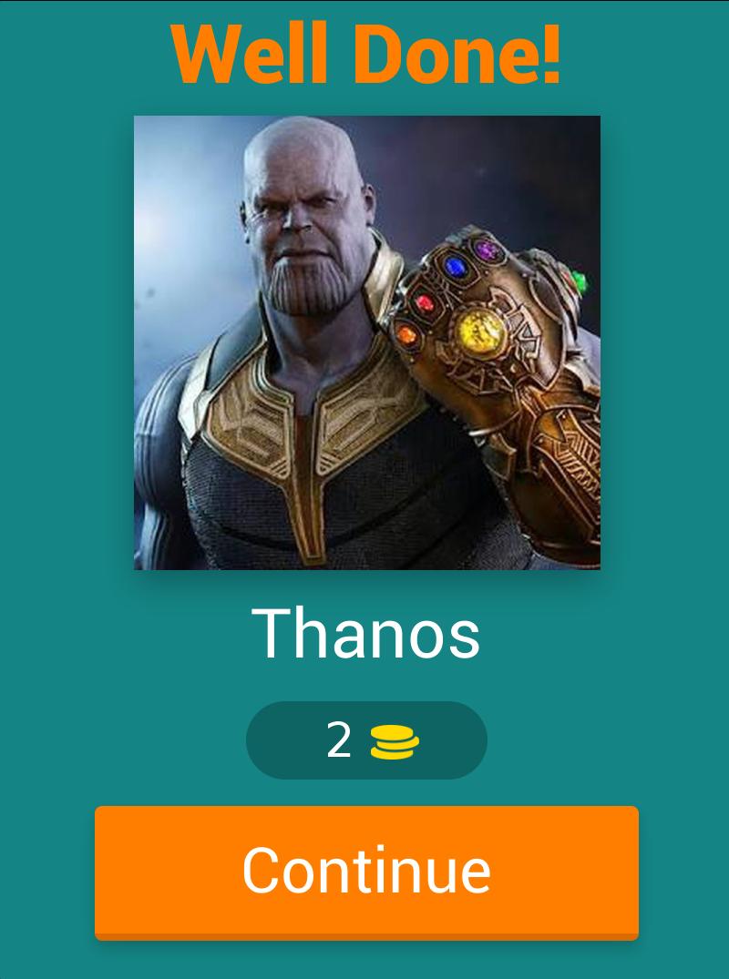 All Marvel characters