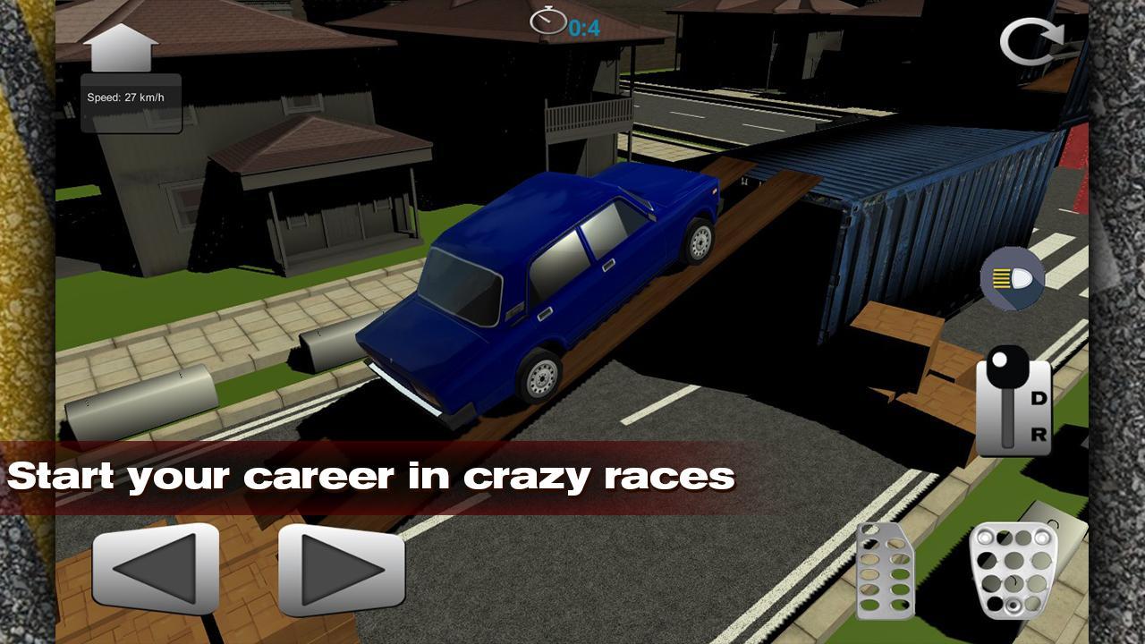 Crazy Trial Russian Car 3D