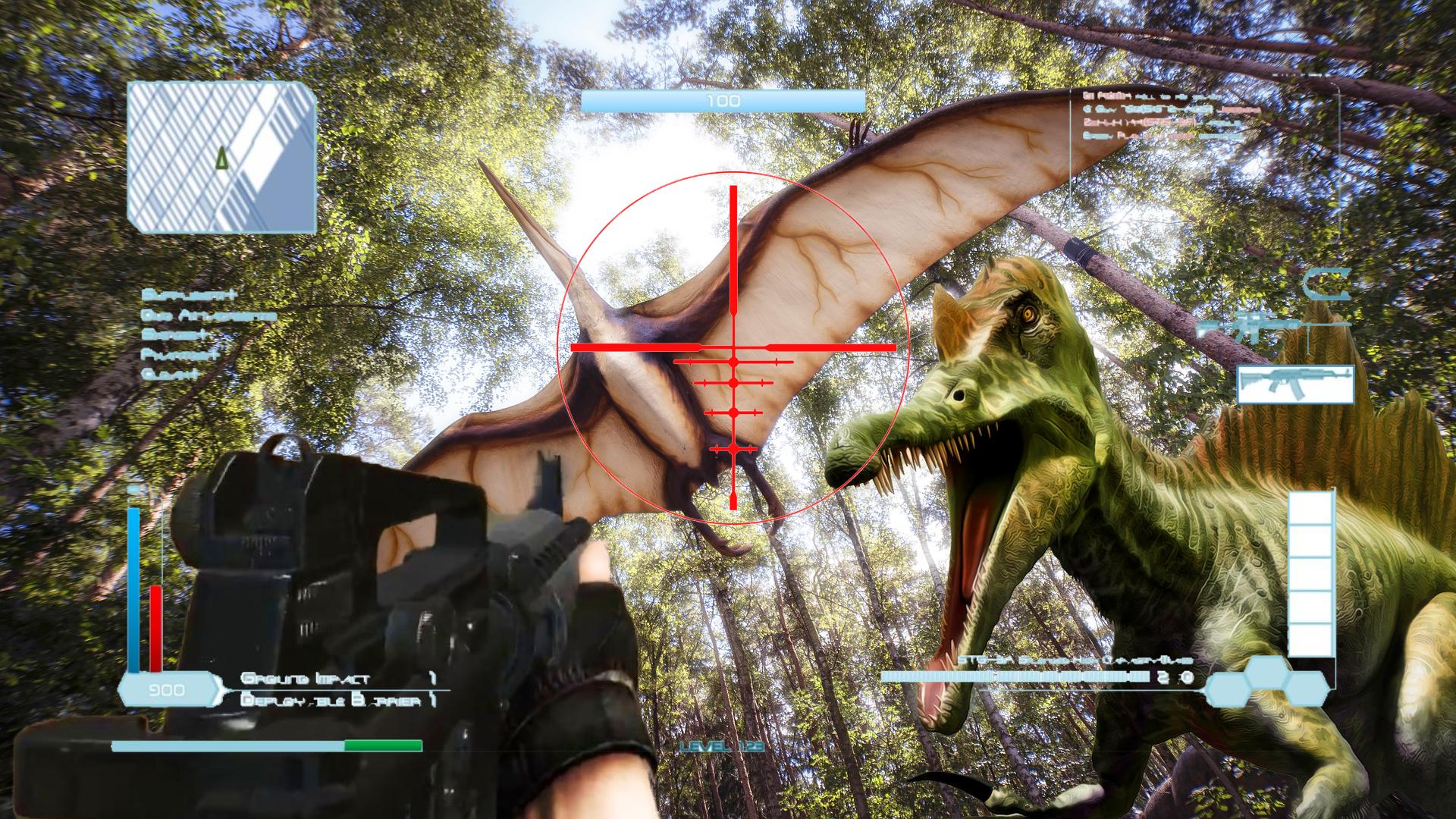 Sniper Shooting Missions: Hunter City Dinosaurs