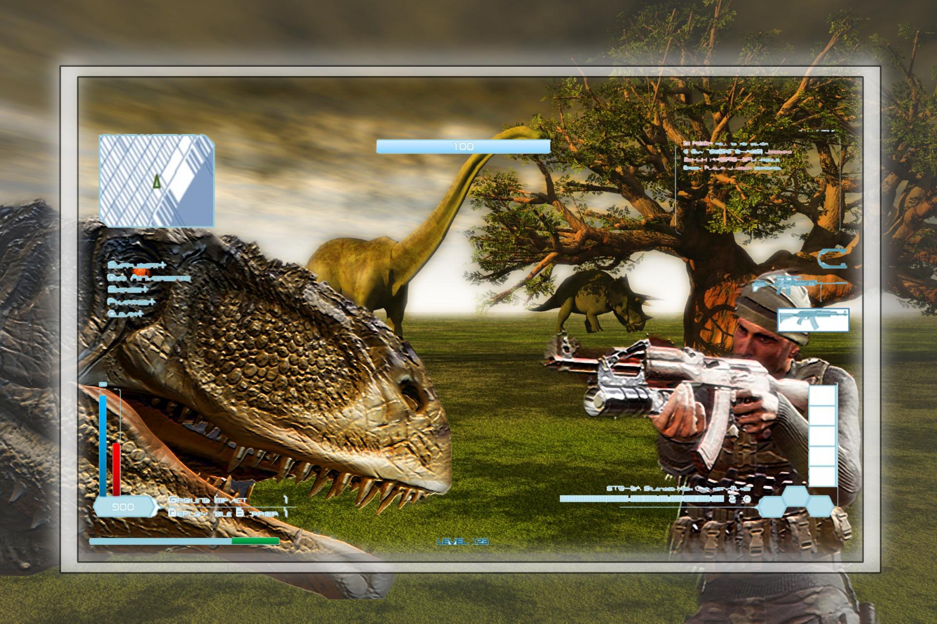 Sniper Shooting Missions: Hunter City Dinosaurs