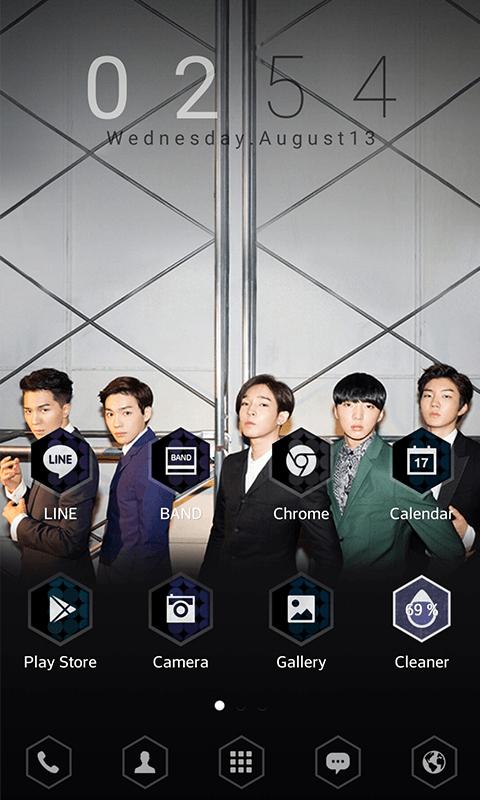WINNER S/S LINE Launcher theme