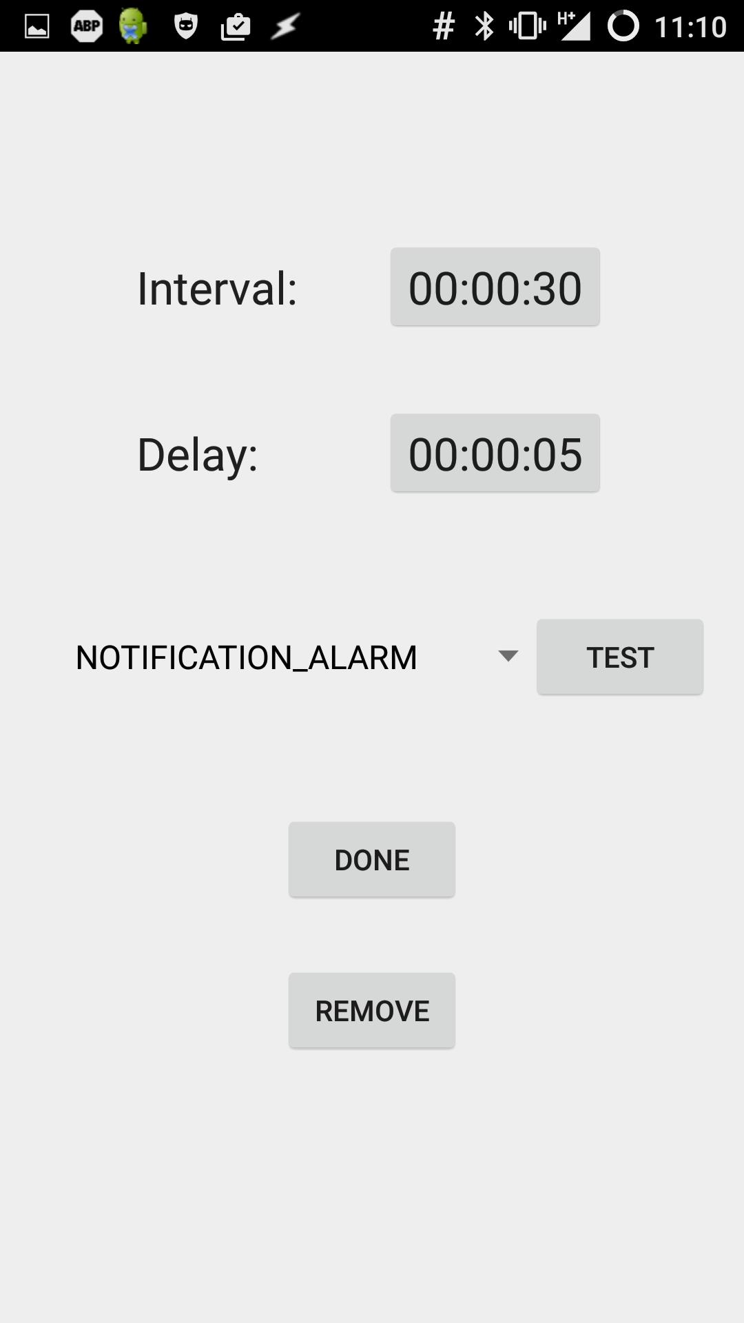 Enhanced Alarm
