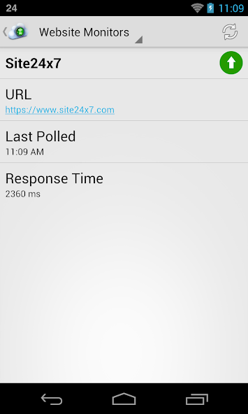 Mobile Poller for Site24x7