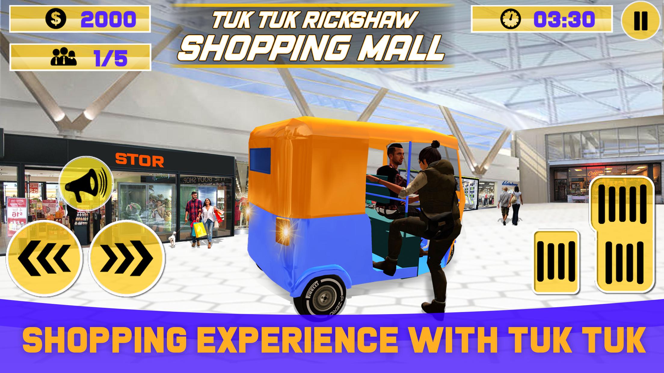 Modern Tuk Tuk Auto Rickshaw - Free Driving Games