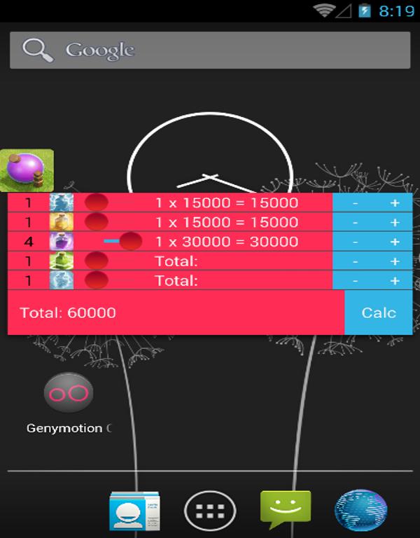 CoC Troop Calculator
